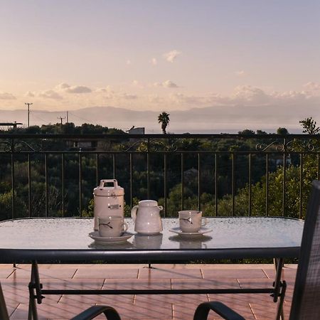 קלמאטה Amber Seaview Villa By The Olive Groves מראה חיצוני תמונה