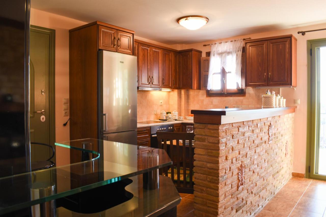 קלמאטה Amber Seaview Villa By The Olive Groves מראה חיצוני תמונה